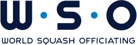 World Squash Officiating logo